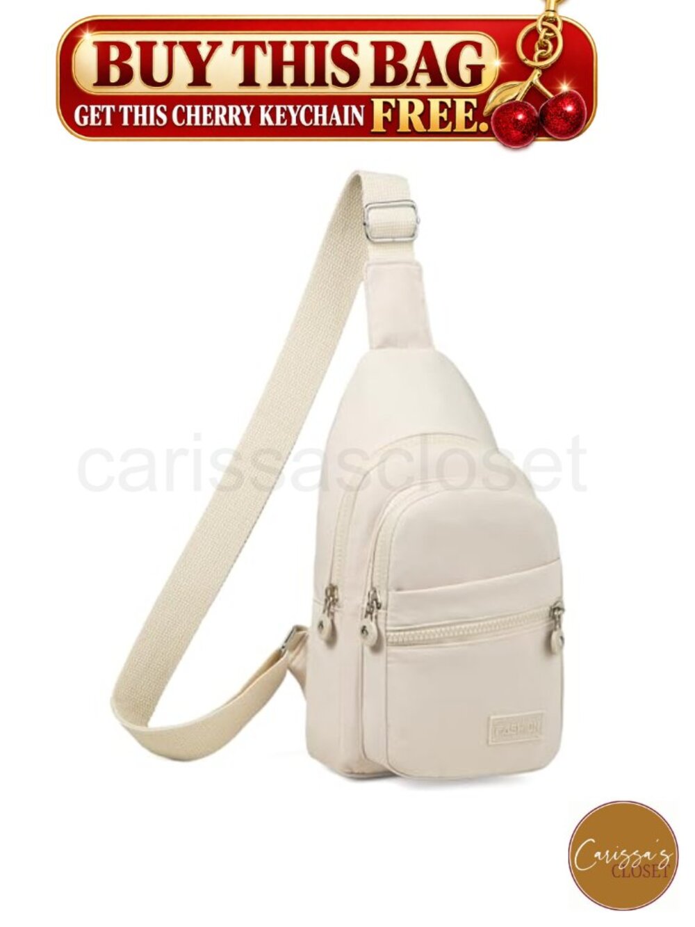 ✨ Small Sling Backpack Crossbody Bag Chest Bag Fanny Pack Water Resistant